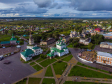 Фотографии Соликамска с высоты. Ансамбль исторических зданий Соборной площади