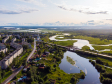 Фотографии Соликамска с высоты. Река Усолка - левый приток Камы