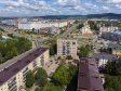 Almetyevsk-city from a height. Проспект Строителей