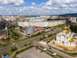 Almetyevsk-city from a height. Офисное здание АО Транснефть–Прикамье