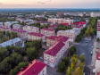 Evening center of Novokuibyshevsk. Перекресток улиц Коммунистической и 50 лет НПЗ