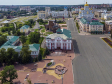 Saransk-city from a height. Улица Советская. Администрация городского округа Саранск