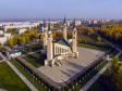 Нижнекамск золотой осенью. Центральная соборная мечеть Нижнекамска