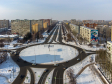 Тольятти с высоты (2021). Кольцо на пересечении улиц Свердлова и Ворошилова.