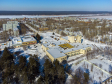 Тольятти с высоты (2021). Поселок Поволжский, относящийся к Комсомольскому району Тольятти
