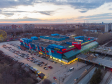 Тольятти с высоты (2021). Торговый центр "Русь на Волге"