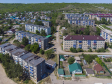 Oktyabrsk-city from a height. Улица Куйбышева в Октябрьске
