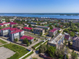 Oktyabrsk-city from a height