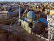 Петроградский район с высоты. Соборная мечеть г. Санкт-Петербурга