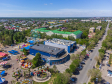 Оренбург с высоты . Киноцентр "Космос" на Парковом проспекте в Центральном районе Оренбурга