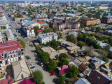 Orenburg-city from a height. Пересечение улиц Правды и Пролетарской в Оренбурге