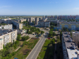 Orenburg-city from a height. Улица Родимцева в Северном микрорайоне