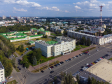 Izhevsk-city from a height. Правительство Удмуртской Республики. На дальнем плане Резиденция Главы Удмуртской Республики