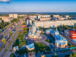 Izhevsk-city from a height. Храм Иверской иконы Божией Матери