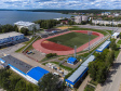 Votkinsk-city from a height. Стадион "Знамя"