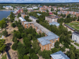 Votkinsk-city from a height. Улица Мира
