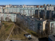 Пороховые - густонаселённый округ Санкт-Петербурга. Панорама домов в конце Индустриального проспекта.