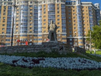 Саранск, памятник Емельяну Пугачевуулица Волгоградская, памятник Емельяну Пугачеву