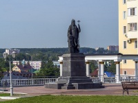 Saransk, st Kavkazskaya. monument