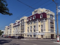 Саранск, улица Московская, дом 34. многоквартирный дом