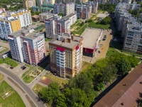Саранск, улица Марины Расковой, дом 16А. многоквартирный дом