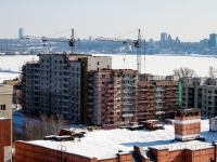 Kazan, Rabochaya st, house 61/12. building under construction