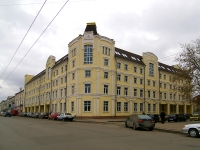 Kazan, Moskovskaya st, house 21. building under reconstruction