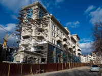 Kazan, Bekhterev st, house 9. building under construction
