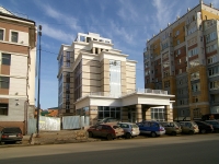 Казань, строящееся здание Гостиничный комплекс, улица Бутлерова, дом 25