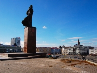 Kazan, monument М. ВахитовуButlerov st, monument М. Вахитову
