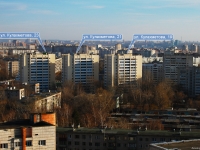 Казань, улица Кулахметова, дом 21. многоквартирный дом