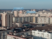 Kazan, Chetaev st, house 25. Apartment house
