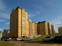 Казань, улица Адоратского, дом 1. многоквартирный дом