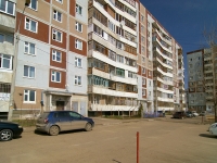 Казань, улица Академика Сахарова, дом 19. многоквартирный дом
