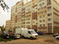 Kazan, Pobezhimov st, house 55А. Apartment house