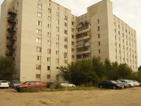 Kazan, Pobezhimov st, house 57А. Apartment house