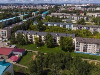 Almetyevsk, Gafiatullin st, house 10. Apartment house
