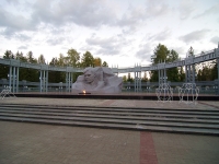 Альметьевск, улица Тимирязева. мемориальный комплекс Вечный огонь