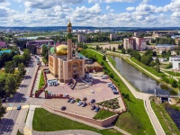 Almetyevsk, mosque Альметьевский Мухтасибат, Shihabetdina mardzhani st, house 82А