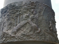 Elabuga, monument И.И. ШишкинуNaberezhnaya st, monument И.И. Шишкину