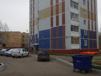 Нижнекамск, улица Бызова, дом 11А. многоквартирный дом