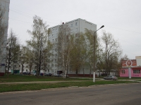 Нижнекамск, улица Бызова, дом 12. многоквартирный дом