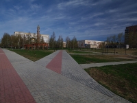 Nizhnekamsk, Gagarin st, public garden 