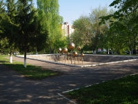 Nizhnekamsk, fountain За Вечным ОгнёмLemaev square, fountain За Вечным Огнём