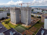 Naberezhnye Chelny, Rais Belyaev Ave, house 14А. building under construction
