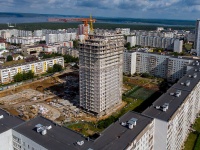 Naberezhnye Chelny, Ave Rais Belyaev, house 14Б. building under construction