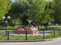 Воткинск, улица Мира. памятник "Пушка"