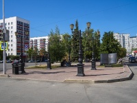 Уфа, улица Пушкина. сквер Гафури