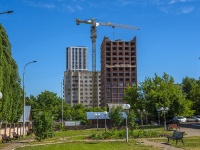 Ufa, Krasin st, house 21А. building under construction