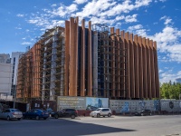 Уфа, улица Коммунистическая, дом 76. строящееся здание